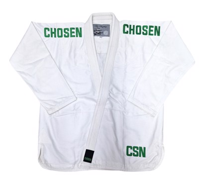CHOSEN Flagship ΣΤΟΛΗ BJJ Gi - white/green